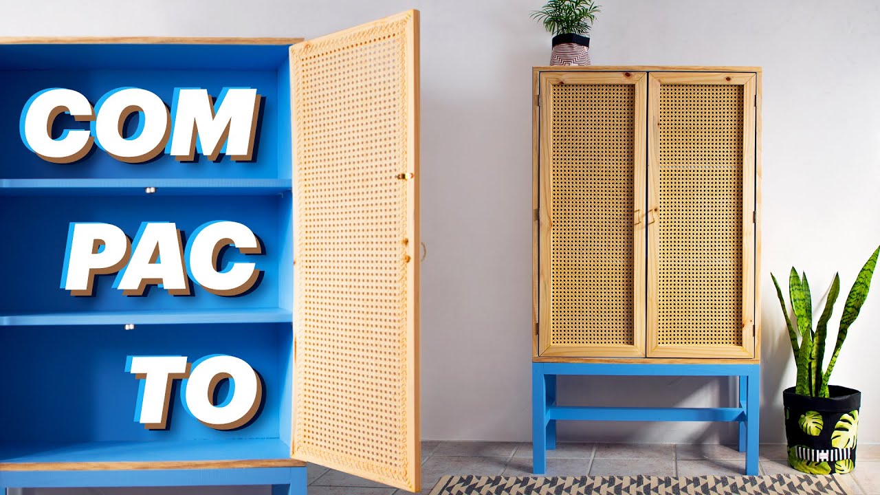 DIY - ARMÁRIO COMPACTO com PORTAS