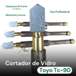 Cortador De Vidro Toyo Tc-90 - uso profissional