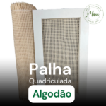 Palha indiana quadriculada de algodão tela