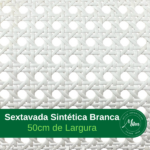 Sextavada Sintética Branca