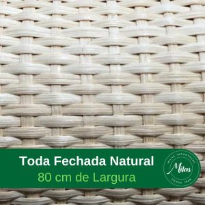 Palha Indiana Toda Fechada Natural 80